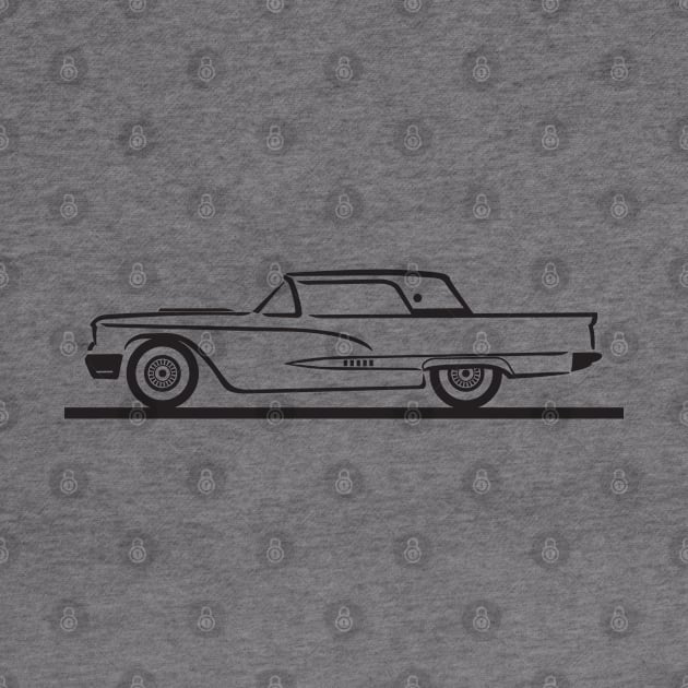 1958 Ford Thunderbird Hard Top by PauHanaDesign